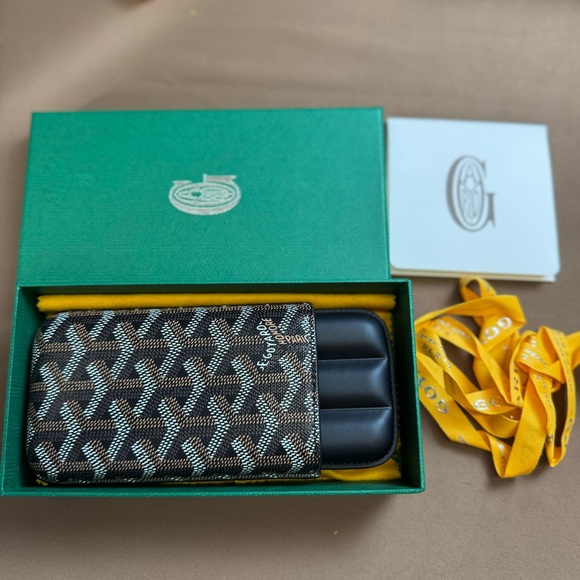 Goyard churchill 3 cigar case - Picture 1 of 7